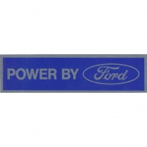 Decal - Powerd by Ford - Chrome - 1976 Ford Truck,  - Ford Bronco, 1976 Ford Car