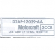 Decal - Ignition Coil - Motorcraft - 1972-80 Ford Truck, 1972-80 Ford Car