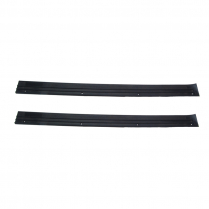 Scuff Plates - Black Finish - Pair - 1980-86 Ford Truck