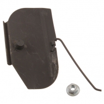 Body Side Lower Door Molding Clip - Metal - 1980-86 Ford Truck & Bronco