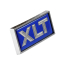 Cab Side Nameplate Emblem - "XLT" - 1980-86 Ford Truck, 1980-86 Ford Bronco