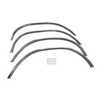 Wheel Opening Moldings - Set of 4 - Economy - 1980-86 Ford Truck, 1980-86 Ford Bronco
