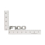 Front Fender Emblem - "F-100" - 1980-81 Ford Truck