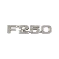 Front Fender Emblem - "F-250" - 1980-81 Ford Truck