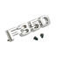 Front Fender Emblem - "F-350" - 1980-81 Ford Truck