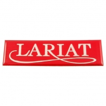 Tailgate Nameplate Emblem - "LARIAT" - 1980-86 Ford Truck