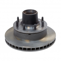 Disc Brake Hub & Rotor - Front - 4WD - 1981-89 Ford Truck