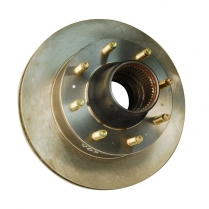 Disc Brake Hub & Rotor - Front - 4WD - 1980-84 Ford Truck