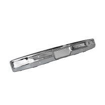 Front Bumper - Chrome - without Impact Strips - 1980-86 Ford Truck, 1980-86 Ford Bronco