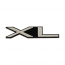 Instrument Panel Nameplate Emblem - "XL" - 1982-86 Ford Truck, 1982-86 Ford Bronco, 1983-88 Ford Ranger