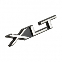 Instrument Panel Nameplate Emblem - "XLT" - 1982-86 Ford Truck, 1982-86 Ford Bronco, 1983-88 Ford Ranger