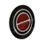 Hub Cap Plastic Center - 1982-89 Ford Truck