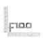 Front Fender Emblem - "F-100" - 1982-84 Ford Truck