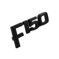 Front Fender Emblem - Black - "F-150" - 1982-86 Ford Truck