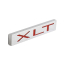 Front Fender Emblem - "XLT" - 1982-86 Ford Truck, 1982-86 Ford Bronco