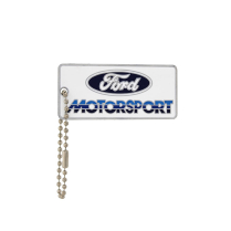 Vintage Early 80's Ford Motorsport Tri-Color Key Chain - All