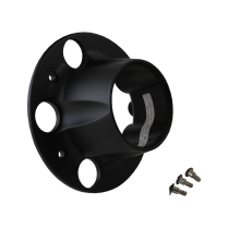 Hub Cap Center - Black - Front Wheel 4WD - 1983-88 Ford Ranger, 1983-Ford Bronco II