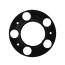 Hub Cap Center - Black - Front Wheel 4WD - 1983-88 Ford Ranger, 1983-Ford Bronco II
