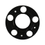 Hub Cap Center - Black - Front Wheel 4WD - 1983-88 Ford Ranger, 1983-Ford Bronco II