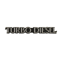 Tailgate Emblem - "Turbo Diesel" - 1994-97 Ford Truck