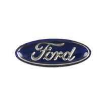 Small Ford Blue Oval Emblem - Peel and Stick - 1 3/16" Universal