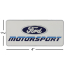 Vintage Late 80's Ford Motorsport Metal Dash Emblem - All