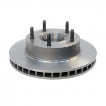 Disc Brake Hub & Rotor - Front - 4WD - 1987-88 Ford Truck
