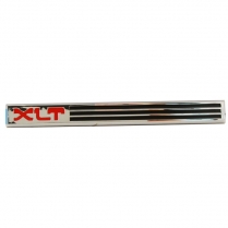 Fender Emblem - Chrome Plastic - "XLT" - 1987-91 Ford Truck, 1987-91 Ford Bronco