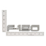 Front Fender Emblem - Chrome - "F-150" - 1987-91 Ford Truck
