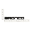 Front Fender Emblem - Black - "BRONCO" - 1987-91 Ford Bronco