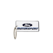 Vintage Late 80's Ford Motorsport Two-Tone Key Chain - All