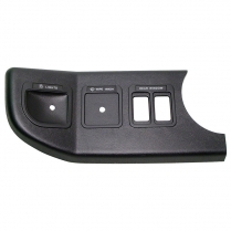 Instrument Cluster Finish Panel - Black - 1987-91 Ford Bronco