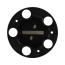 Hub Cap Center - Gray - 2WD - 1991-94 Mazda