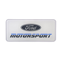 Vintage Late 80's Ford Motorsport Acrylic Dash Emblem - All