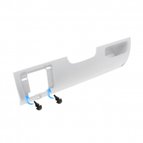 Steering Column Lower Trim Panel Rubber Bumpers - 1992-96 Ford Truck, 1992-96 Ford Bronco