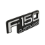 Front Fender Emblem - "F-150 CUSTOM" - 1992-96 Ford Truck