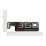 Front Fender Emblem - "F-350 XLT" - 1992-96 Ford Truck