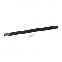 Tailgate Finish Panel Trim - Smoke w/ Ford Oval - 1992-96 Ford Bronco