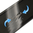 Tailgate Finish Panel Trim - Smoke w/ Ford Letters - Blemished - 1992-96 Ford Truck