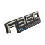 Front Fender Emblem - "F-350 XL" - 1992-96 Ford Truck