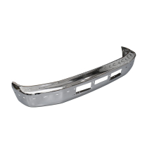 Front Bumper - Chrome - for with Pad - 1993-96 Ford Truck, 1995-96 Ford Bronco