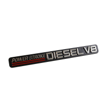 Door Emblem - "POWER STROKE TURBO DIESEL V8" - 1999-00 Ford Super Duty