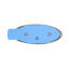 Grille / Liftgate Ford Oval Emblem - 1983-96 Ford Truck, 1984-96 Bronco