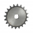 Sprocket - 20 Tooth - 9/16 Square Hole - 1946-65 Cushman Scooter front view