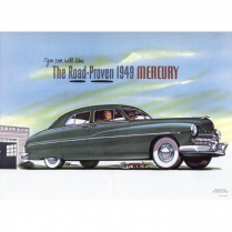 Sales Brochure - Mercury - 1949 Ford Car