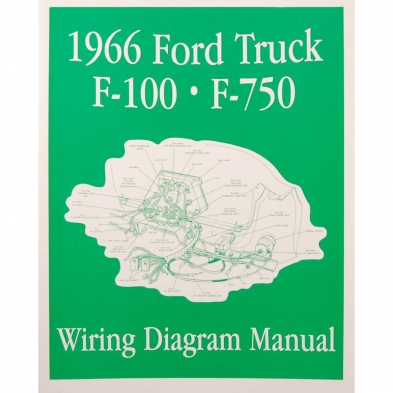 Book - Wiring Diagram Manual - Truck - 1966 Ford Truck cover photo