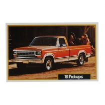 Postcard - Ford Dealership - 2WD - 1981 Ford Truck