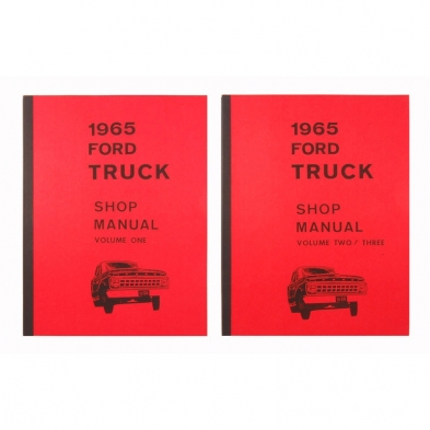 Shop Manual - 1965 Ford Truck Cover view
