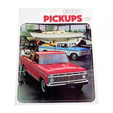 1975 Ford Truck Sales Brochure - 1975 Ford Truck Cover view