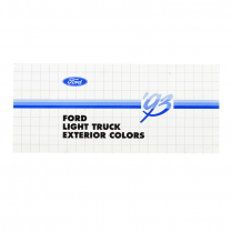Exterior Colors - 1993 Ford Truck